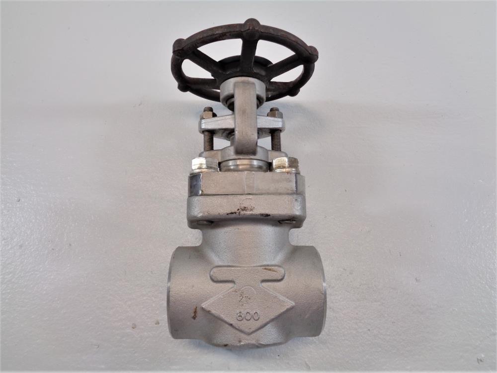 OMB 2" 800# 316 Socket-Weld Gate Valve #810